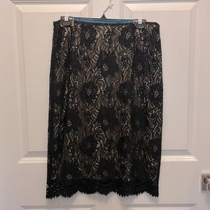 Talbots Lace Skirt